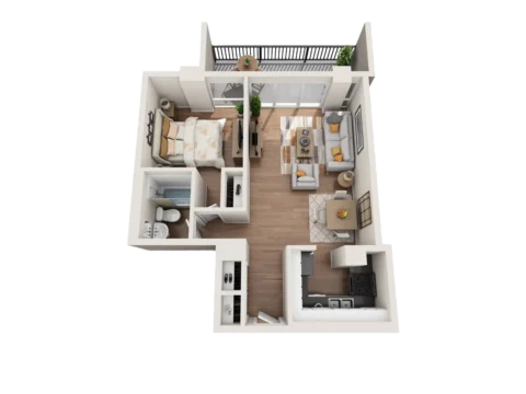 Clay floor plan