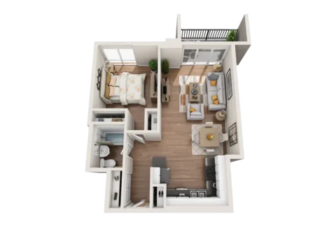 Clay floor plan